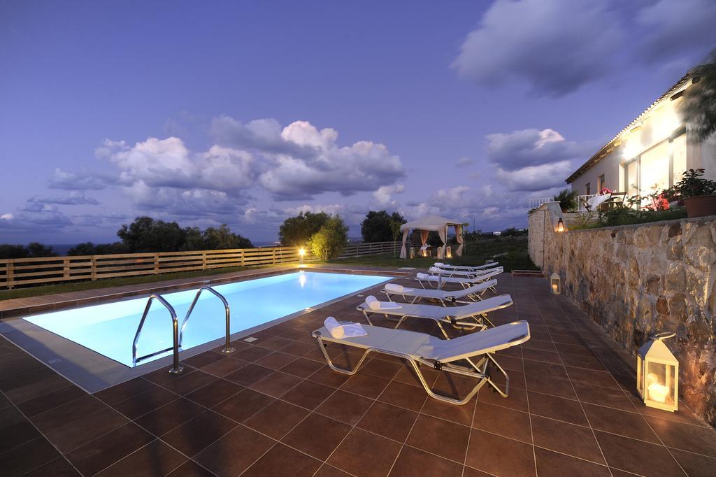 Kivotos Villa Private Pool Maroulas Exterior photo