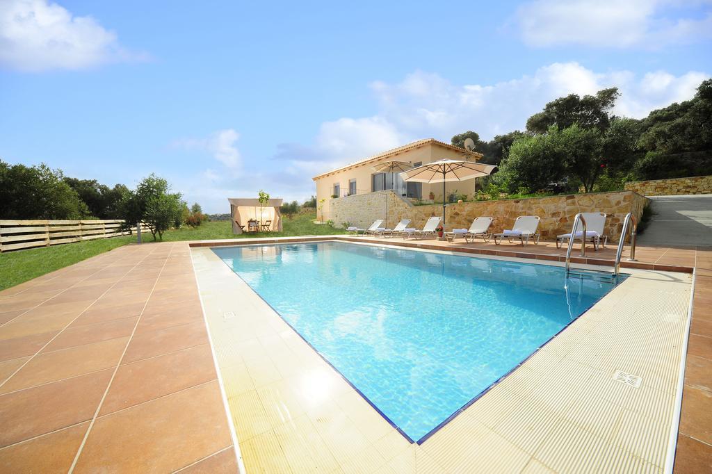 Kivotos Villa Private Pool Maroulas Exterior photo